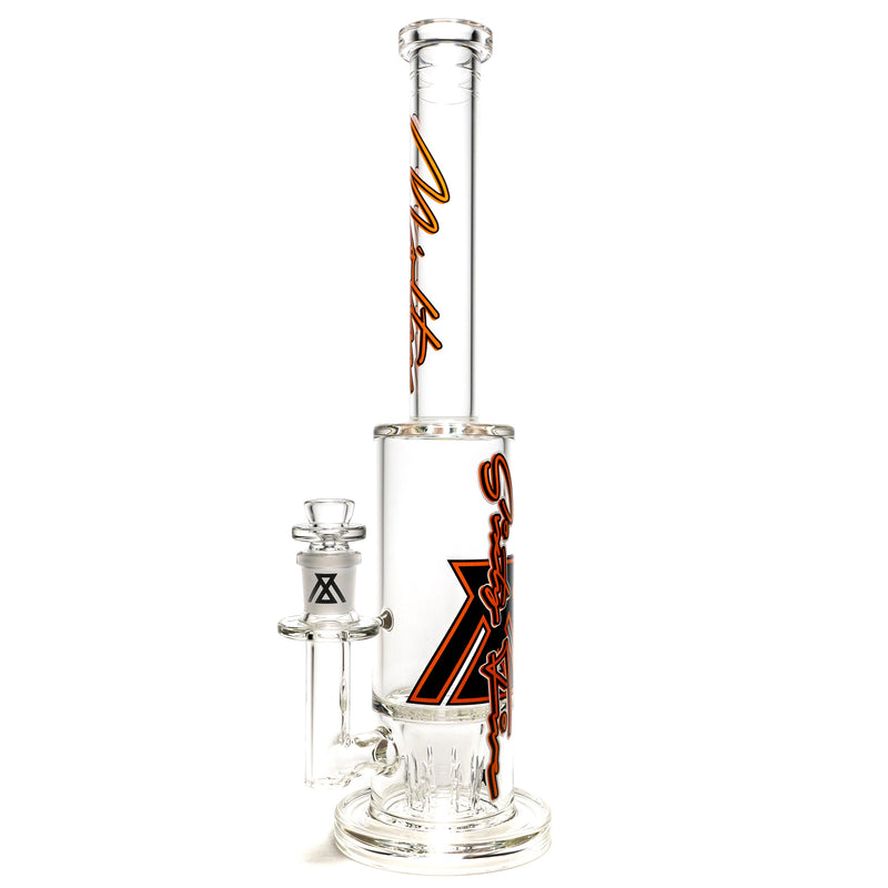 Moltn Glass - Sixty Five - Medium - GÿZR Perc - Orange Signature Label - The Cave