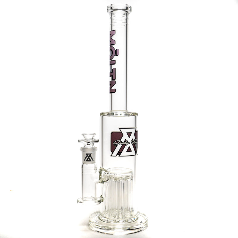 Moltn Glass - Sixty Five - Medium - Tree Perc - Purple Shadow Label - The Cave