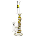 Moltn Glass - Sixty Five - Tall - Tree Perc - Yellow & White Shadow Label - The Cave