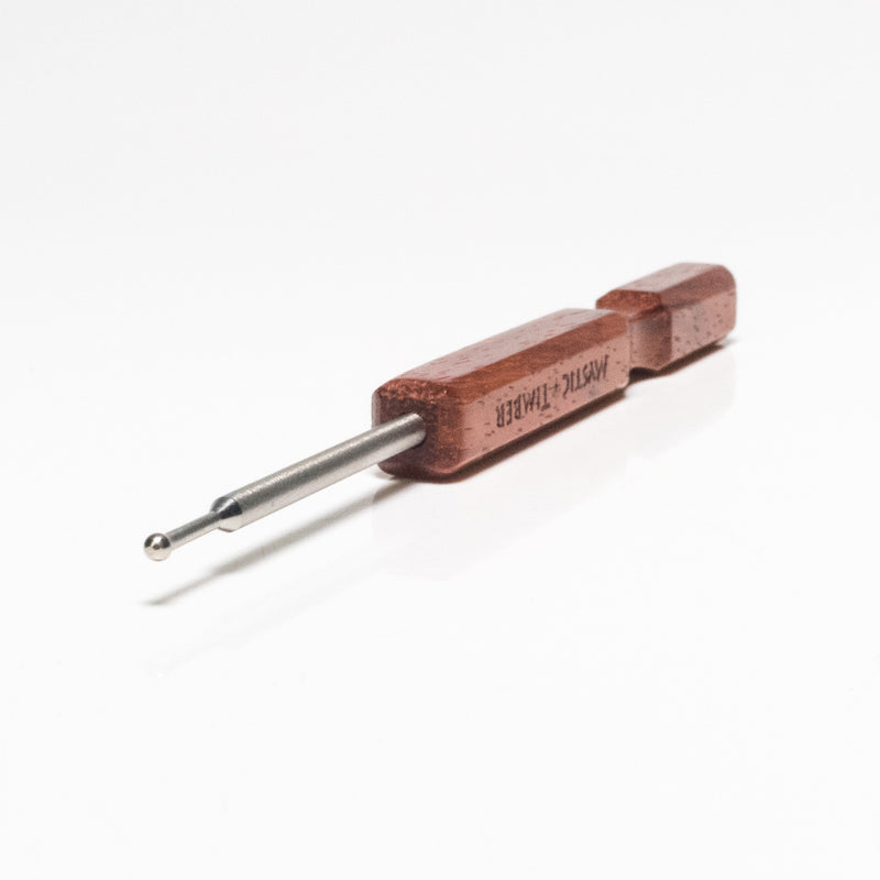 Mystic Timber - Midi Dabber - Classic Ball Tip - Bloodwood - The Cave