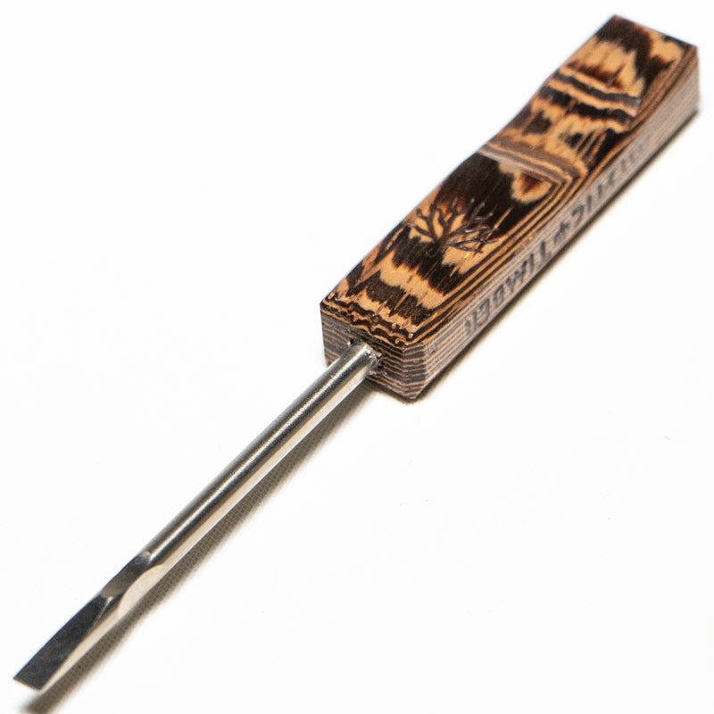 Mystic Timber - Pocket Dabber - Flat Shovel Tip - Wenge - The Cave