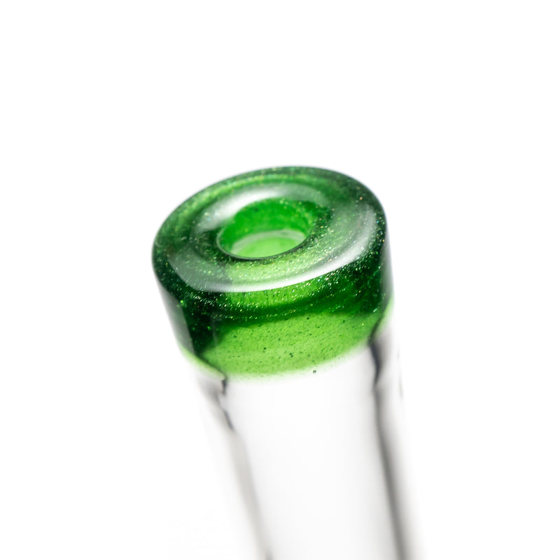 Nes Glass - Mini Tube - Green Stardust