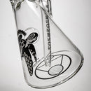 Phenomenon Glass - 18' Beaker - 40x7 - Sea Turtle - The Cave