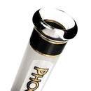 Phoenix Star - 12" Sandblasted Band Beaker - Black & Gold - The Cave