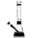 Phoenix Star - 12" Band Beaker - Black & White - The Cave