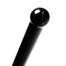 Phoenix Star - 10" Faceted Base Beaker - Black & Gold - The Cave