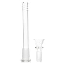 Phoenix Star - 18" Frit Band Beaker - 7mm - Black & Gold - The Cave