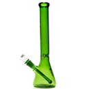 Phoenix Star - 14" Beaker - Full Green w/ Gold Label - The Cave