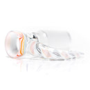 Pho_Sco - Single Hole Linework Horn Slide - 18mm - White Rainbow