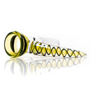 Pho_Sco - 5 Hole Linework Downstem Set - 18/14mm - 6" - Lemon Drop, Steelwool & Black - The Cave