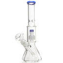 Shooters - 12" Diamond Base Beaker - Shower Head - Purple Accent - The Cave