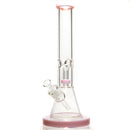 Shooters - 15" Base Beaker - Circ - Pink - The Cave