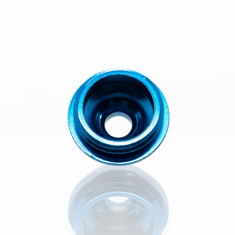 Metal Pipe Cap - Blue - The Cave