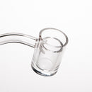 Shooters - 25mm Flat Top Quartz Banger & Slitted Insert - 10mm Male 45º - The Cave