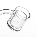 Shooters - 30mm Flat Top Quartz Banger & Slitted Insert - 14mm Female 90º - The Cave