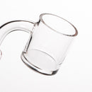 Shooters - 30mm Flat Top Quartz Banger & Slitted Insert - 14mm Female 90º - The Cave
