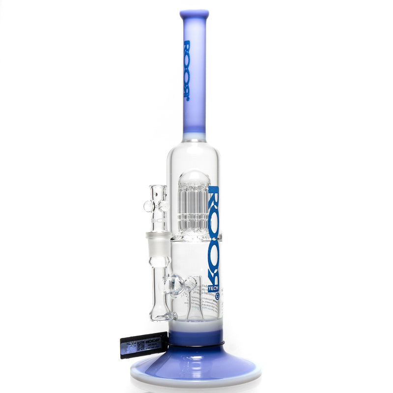 ROOR.US - Fixed Single Chamber Bubbler - 10 Arm Tree - Purple - Too Blue - The Cave