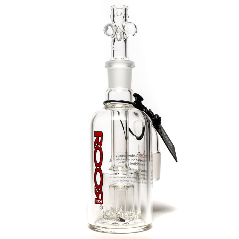 ROOR - 18mm Barrel Ashcatcher w/ Slide - 90° - Red & Black - The Cave