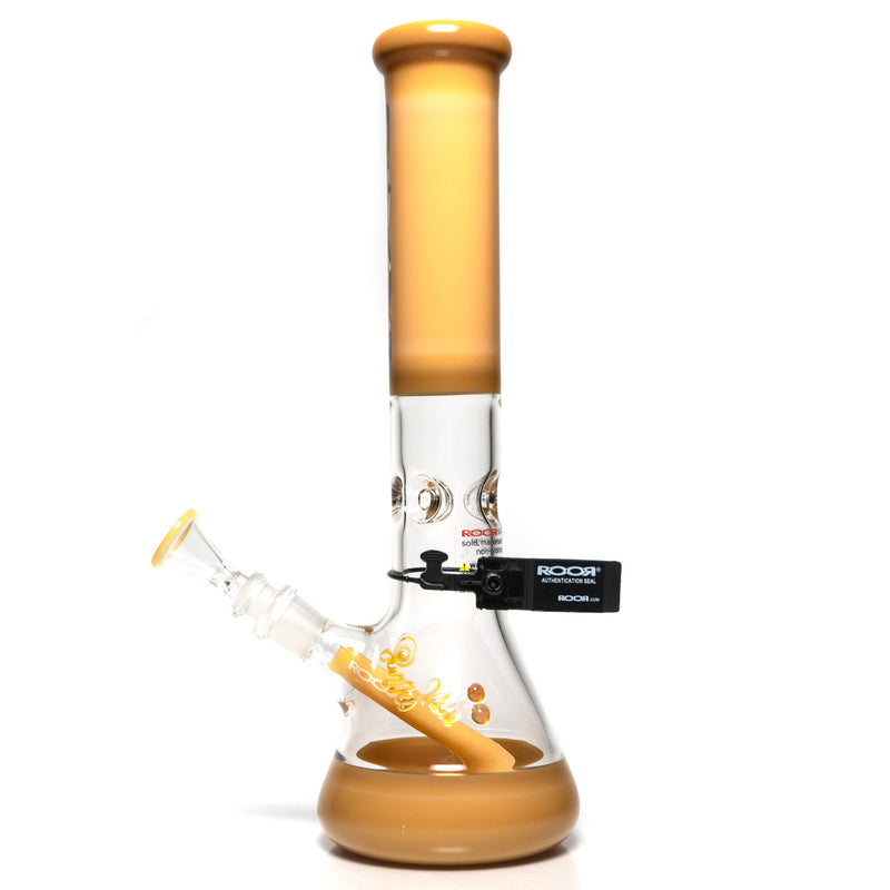 ROOR - 14" Beaker - 50x5 - Milky Tangie - Camo Label - The Cave