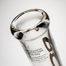 ROOR.US - 18" Beaker - 50x5 - Platinum - The Cave