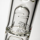 ROOR.US - 18” Fixed Straight - Barrel Perc - Milky Mint & Slime - Black Label - The Cave