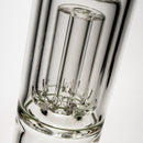 ROOR.US - 18” Fixed Straight - Barrel Perc - Milky Mint & Slime - Black Label - The Cave