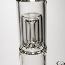 ROOR.US - 21" Inline Tube - Barrel Perc - Black & White - White Label - The Cave