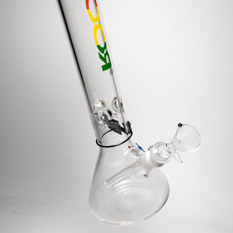 ROOR.US - 99 Series - 14" Beaker - 45x5 - Rasta (No Outline) - The Cave