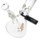 ROOR - 14" Beaker - 45x5 - White & Red - The Cave