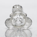 ROOR.US - 99 Series - 18” Fixed Beaker w/ Barrel Perc - Tangie & Mint - White & Black Label - The Cave