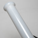 ROOR - Fixed Bubbler w/ Barrel Perc - White - Black & White Label - The Cave