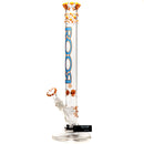 ROOR.US - 18" Custom Straight - 45x5 - Orange Raindrop - Blue & Orange Label - The Cave