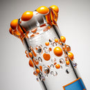 ROOR.US - 18" Custom Straight - 45x5 - Orange Raindrop - Blue & Orange Label - The Cave