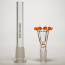 ROOR.US - 18" Custom Straight - 45x5 - Orange Raindrop - Blue & Orange Label - The Cave