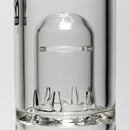 ROOR - 14” Fixed Beaker w/ Barrel Perc - 50x5 - Black & White - The Cave