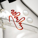 ROOR.US - 14" Beaker - 50x5 - White & Red - The Cave