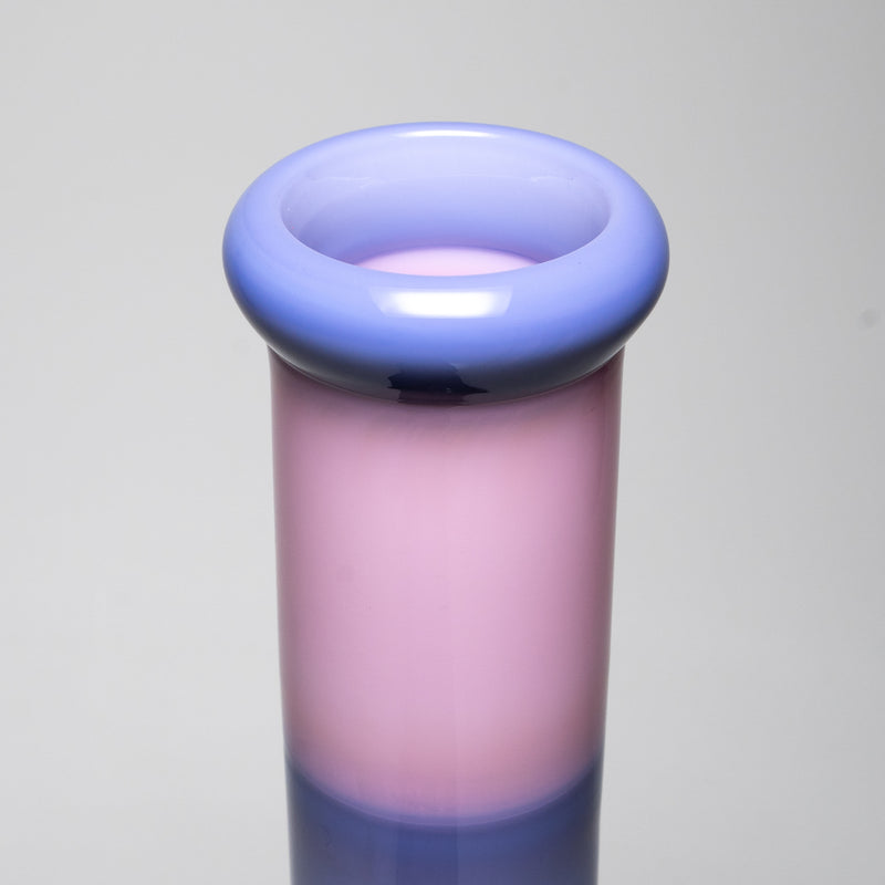 ROOR - 14” Fixed Beaker - 50x5 - Purple & Pink - Platinum Label - The Cave