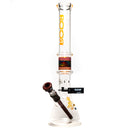 ROOR.US x Chase Adams - 18" Worked Beaker - 50x5 - Amber Purple - The Cave