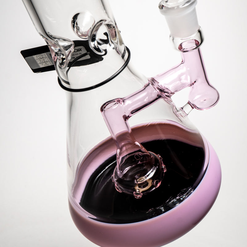 ROOR.US - 18” Fixed Beaker - 50x5 - Pink & Black - Black Label - The Cave