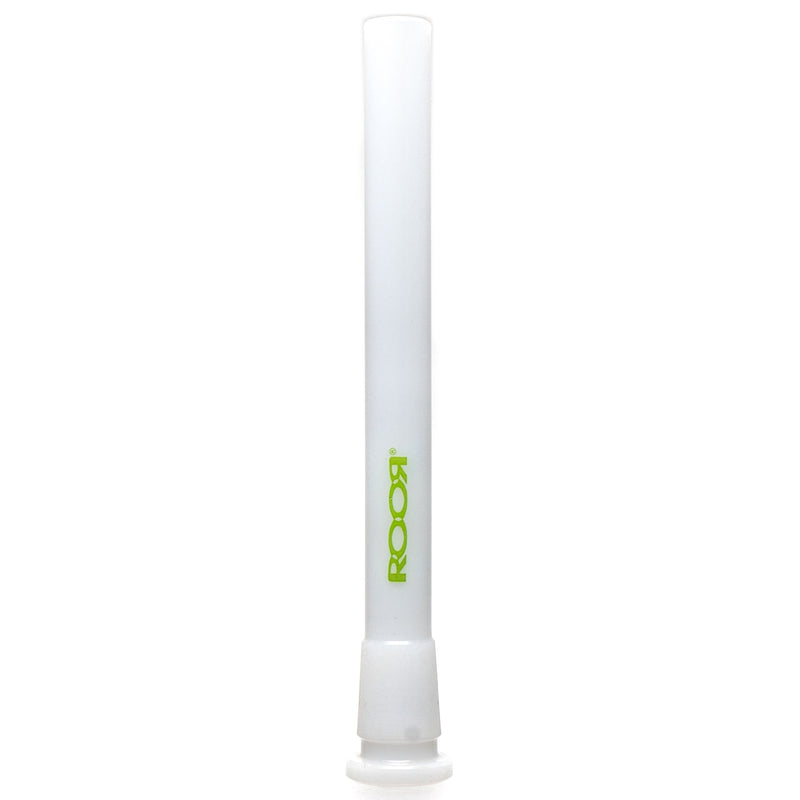 ROOR.US - 18/14mm Female Downstem - Single Hole - White - 6.75" - The Cave