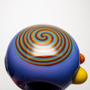 ROOR x Chase Adams - Worked Spoon & Chillum Set - Milky Purple w/ Yellow Label - The Cave