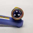 ROOR x Chase Adams - Worked Spoon & Chillum Set - Milky Purple w/ Yellow Label - The Cave