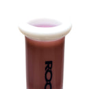 ROOR.US - 99 Series - 18” Fixed Beaker w/ Barrel Perc - Pink & White - Too Blue Label - The Cave
