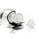 ROOR.US - 99 Series - 18mm Tree Ashcatcher w/ Slide - 90º - White & Black - The Cave