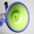 ROOR - 99 Series - 14" Fixed 10 Bubbler - Milky Purple & Slime - White & Black Label - The Cave