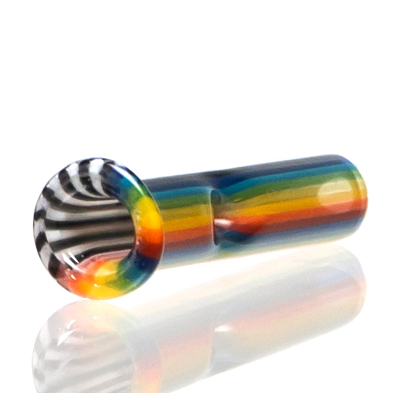 ROOR - Custom Tips - Flat Tip - Rainbow & Jailhouse Linework