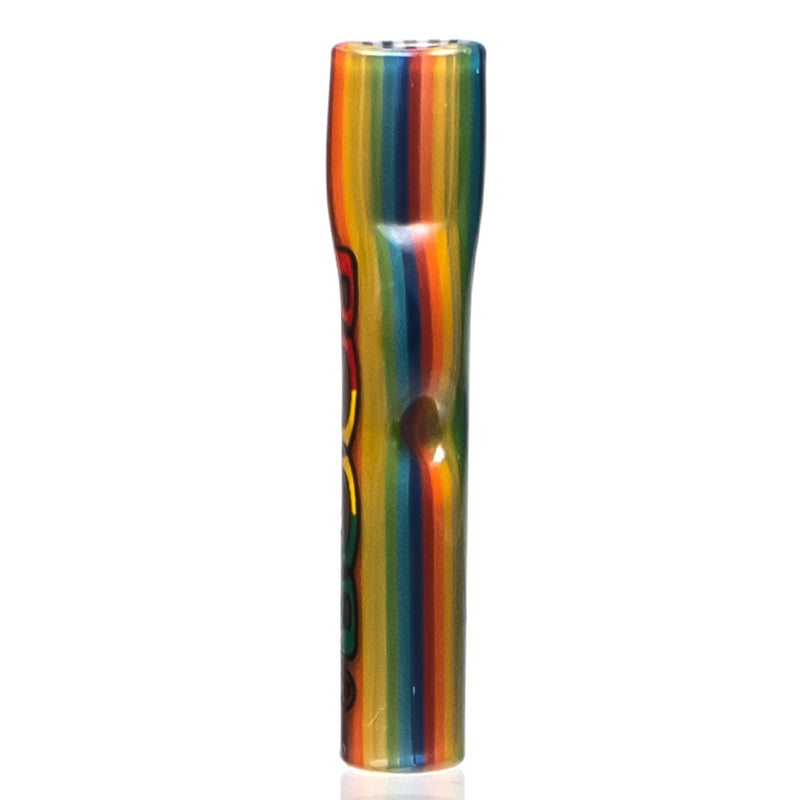 ROOR - Custom Tips - Flat Tip - Rainbow & Jailhouse Linework