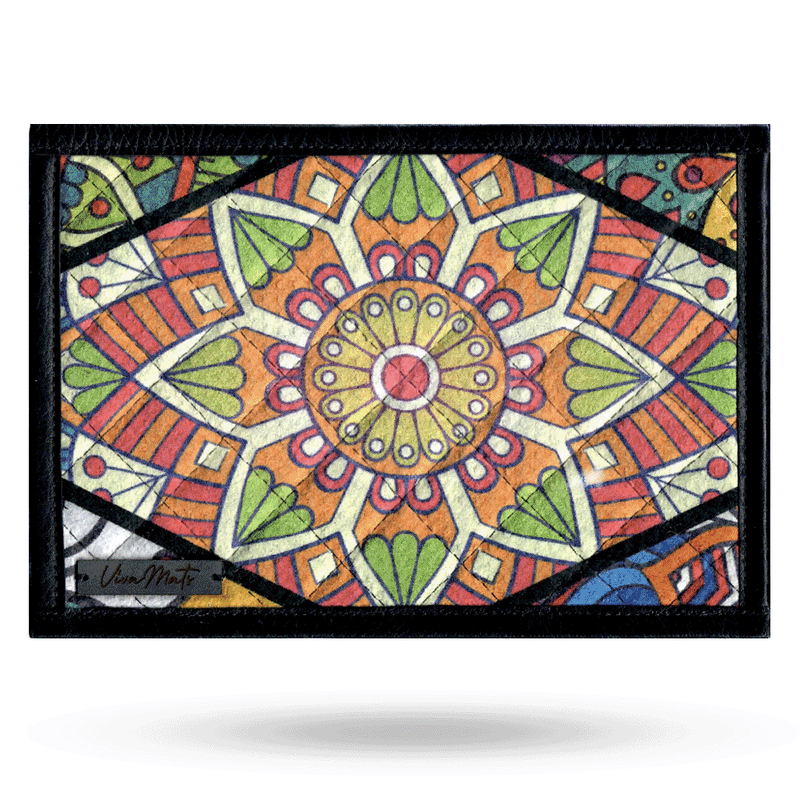 Viva Mats - Artisan Dab Mats - Rectangle Mat - Style