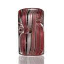 RekTipz - Glass Tip - 12mm - Red & Black Linework - The Cave