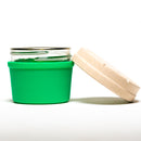 Re:Stash - Green Jar w/ White Lid - 4oz - The Cave